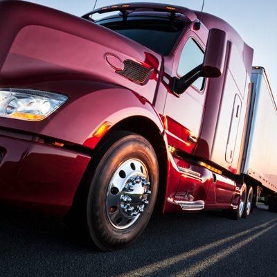 Complete mobile truck cleaning service including exterior wash, interior sanitization, and tyre shine